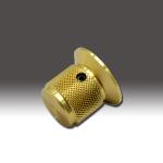 Amplifier Aluminum Knobs,Gold/Chrome/Black Finish. Rohs