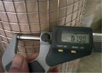 20mm Aperture 4ft Garden Galvanised Square Mesh