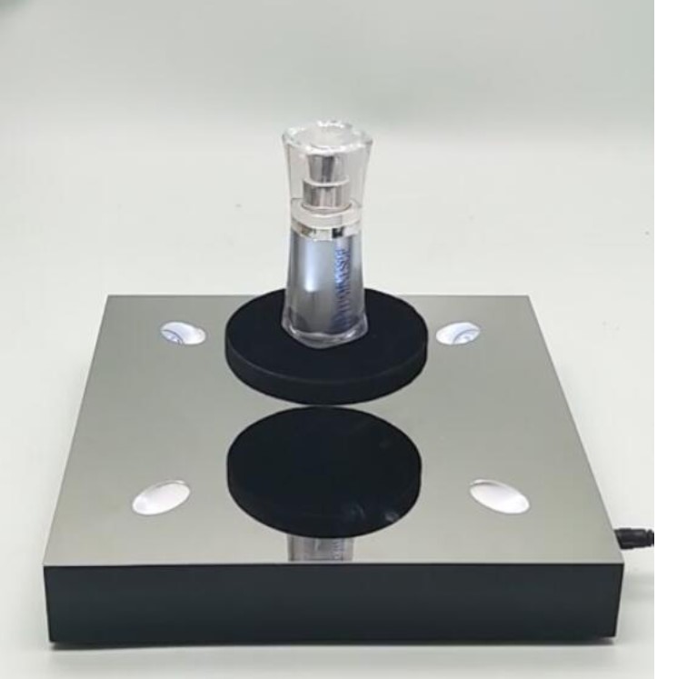 360 rotating magnetic levitation floating bottom 2kg display racks for bottle laptop with 50mm levitaiton distance