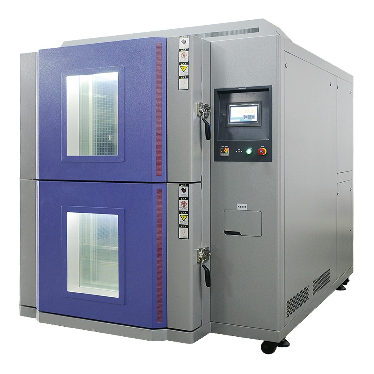 Two Zone Pyroshock Testing Machine Performs Thermal Shock Temperature For Packaging Material