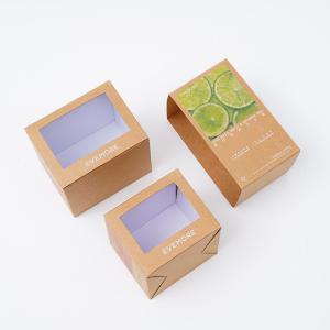 China Customized Eco Friendly Packaging Box Brown White wholesale