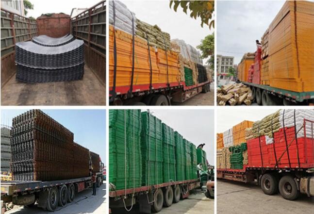 Hot Dipped Galvanized 8FT Diamond Chain Link Fence Environmental Friendly