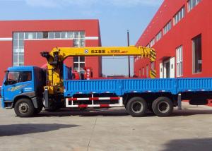 China Hydraulic Cargo Lorry Mounted Crane safety With Telescopic Boom wholesale