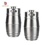 Solid Exquisite Stainless Steel Empty 5 Litre Beer Keg