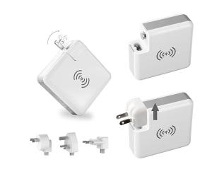 China 6700mAh 2 USB Port Wall Charger Power Bank wholesale
