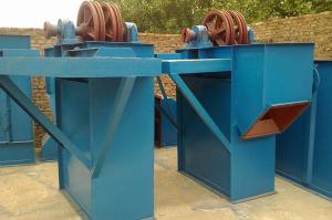 China Blue Environmental Protection Equipment , Industrial Chain Bucket Elevator wholesale