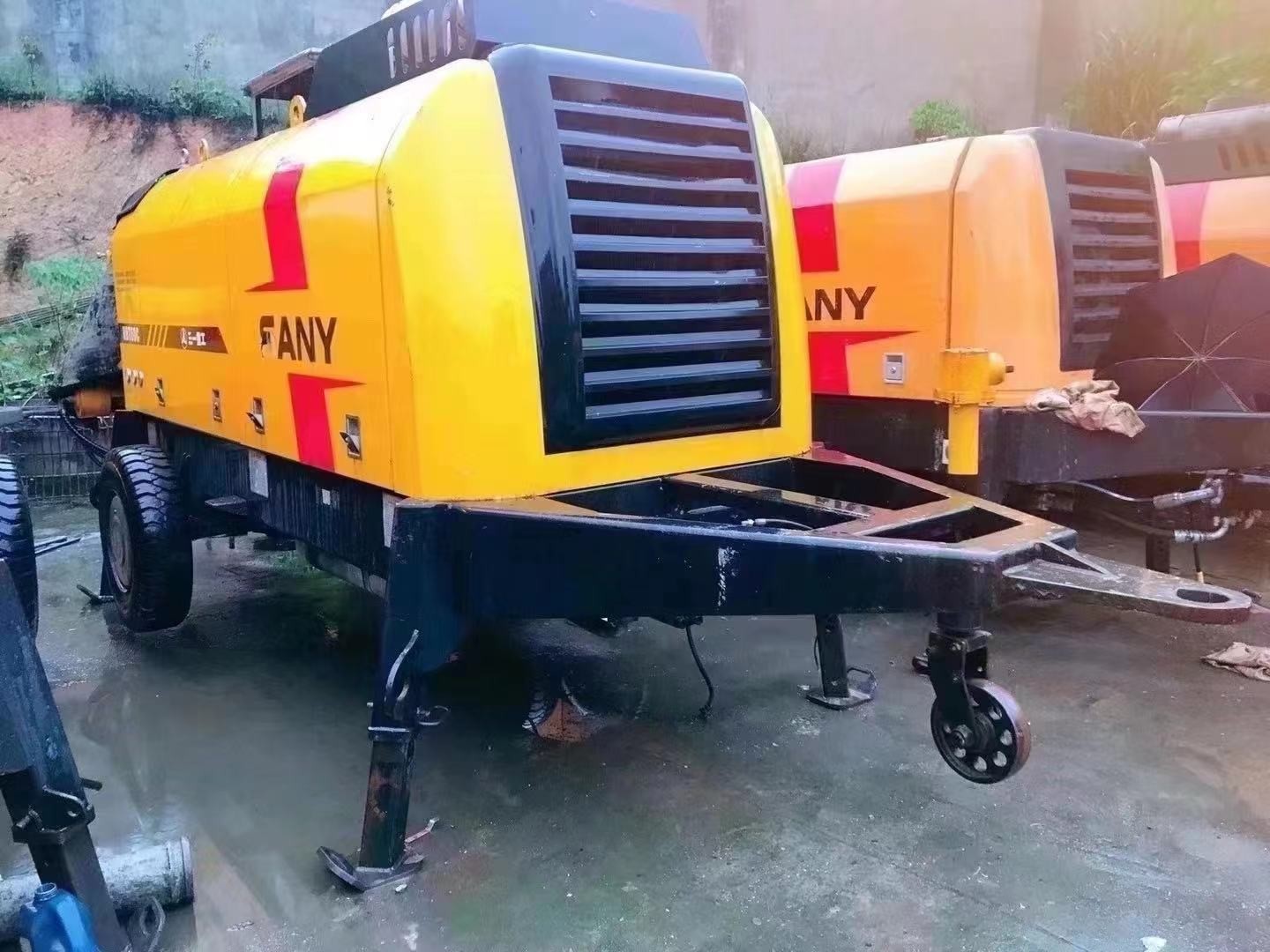 200×1800 Concrete Stationary Pump With Rexroth Kawasaki Oil Pump