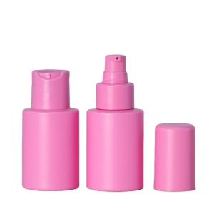 China Luxury Plastic Cosmetic Bottles 60ml 100ml Pink Fine Mist Spray Bottle Packaging For Industrial wholesale