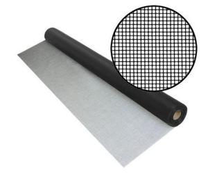 China UV Resistant Charcoal PVC Fiberglass Screen Outdoor Patio Pool Insect Mesh 100ft Long wholesale