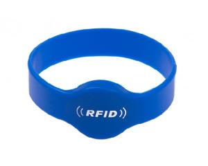 China Silicone IP68 Custom RFID Wristbands For Leisure Areas wholesale