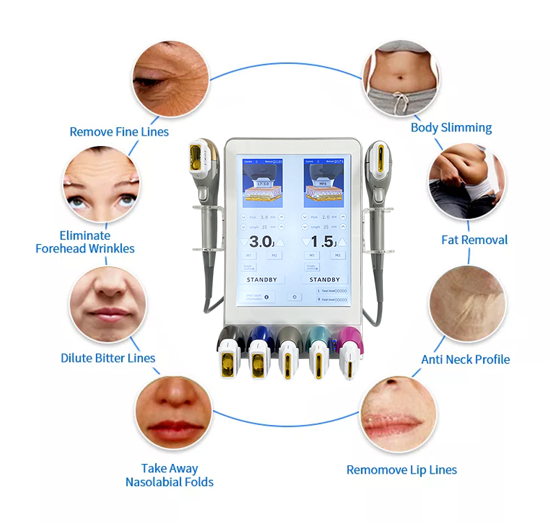 Anti Aging HIFU Slimming Machine Skin Care 7D Non Surgical Liposuction