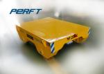Yellow Motorized Coil Transfer Car For Rolling Plant Galvanized Steel
