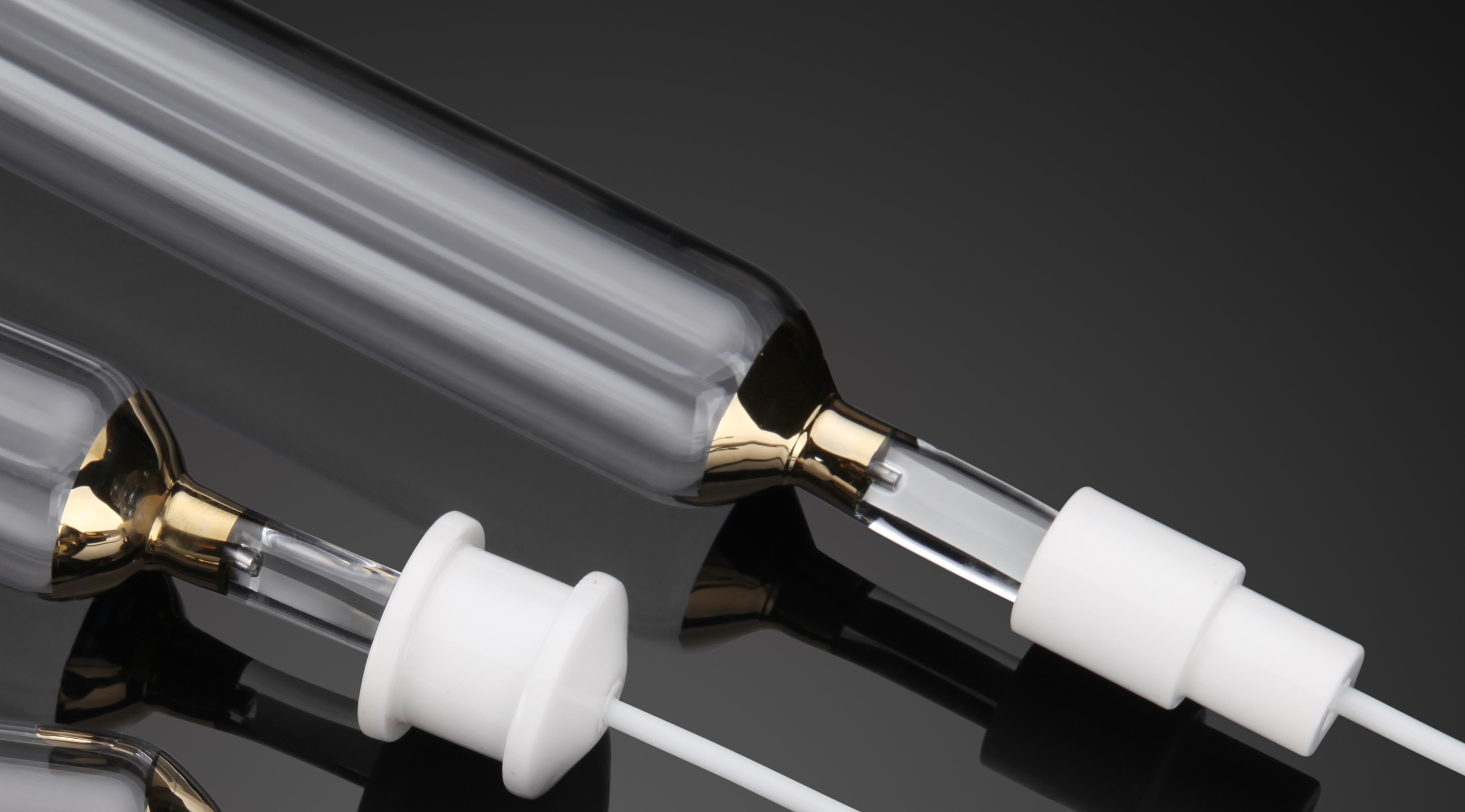 135V 2KW 417nm UV Curing Lamp , Ceramic cap Iodine Gallium Lamp