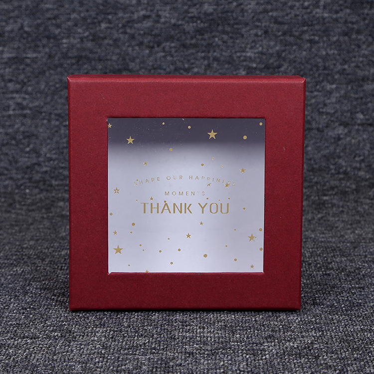 Custom Wedding Favors Thank You Gift Box With Window L*W*H cm Tailored to Your Needs
