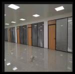 Customized Glass Wall Panel with CNC Edge Treatment