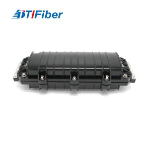 China FTTH FTTX Fiber Optic Splice Closure 144 Core Horizontal Type wholesale
