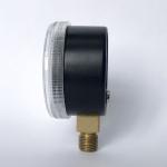 ABS Case Bottom Mount Pressure Gauge 40mm 400 Bar Industrial Manometer