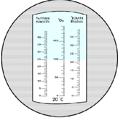 Professional RHBS-44ATC Handheld Brix Refractometer For Concentrated Fruit Juice