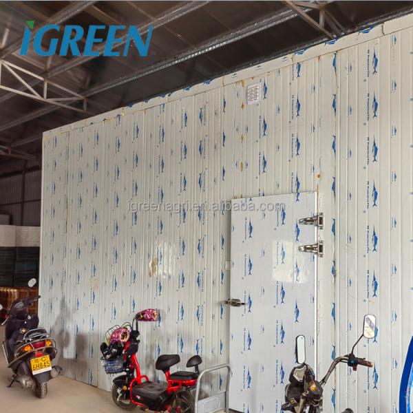 Hydroponics Vegetable And Flower Cold Storage Room Walk In Freezer Customization