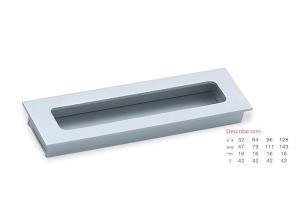 China Popular Finished Aluminium Pull Handles Quality Stable Elegant Outlook wholesale
