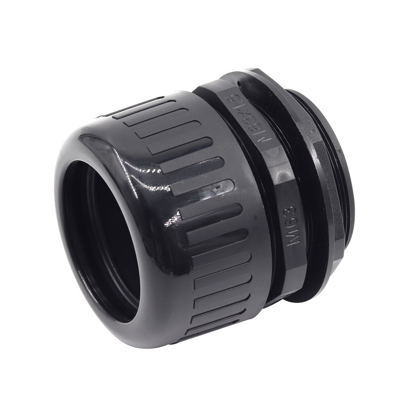1/2"-1" Cutting Waterproof Plastic Cable Gland and Flexible Conduit Connector Adaptor