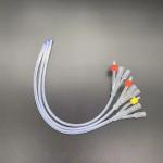 Manufacturer Foley Catheter 100% Silicone 2-Way Balloon Urine Catheter 14 Fr