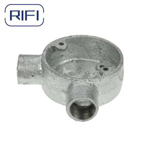 China Outdoor Electrical Round Cable Junction Box Enclosure Malleable Iron Mold wholesale