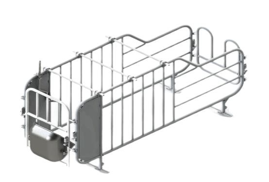 Livestock Equipment hot galvanized Sow Individual Mating Crate