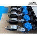 2 Inch Pneumatic Stainless Steel Wafer Type Butterfly Valve Compact Lightweight
