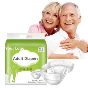 China 3D Leak Prevention Channel Adult Diaper Soft Breathable for Old People in Hospital wholesale