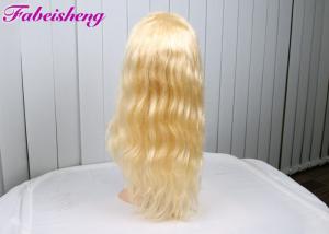 China Body Wave Indian Human Front Lace Wigs , Blonde Lace Front Wigs Human Hair wholesale