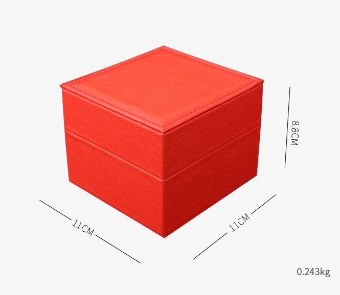 China Factory Qingdao Flourish Wholesale PU Leather Case Organizer Watch Box with Jewelry Drawer for Storage and Display Box with Custom Logo