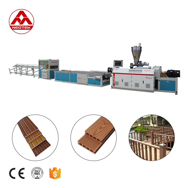 YF400 Double-screw PP PE Base WPC Extrusion Line for Customer Requirements
