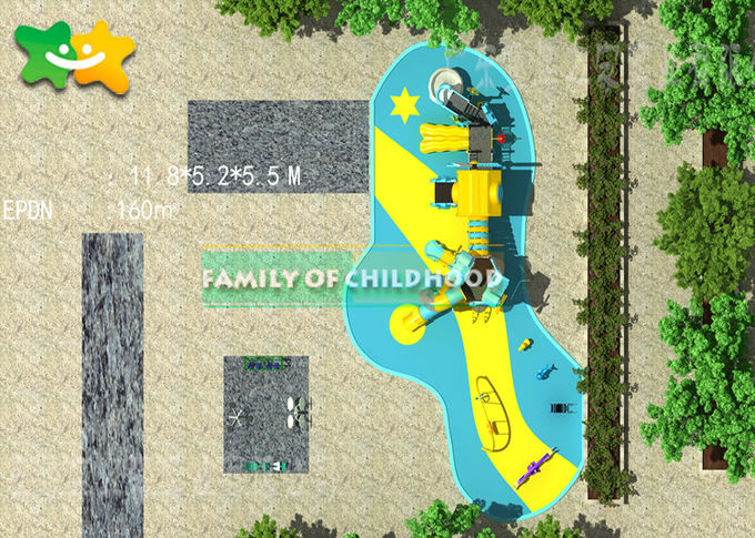 Cool Commercial Playground Sets High Safety Bright Colors Small Age Kids With Slide