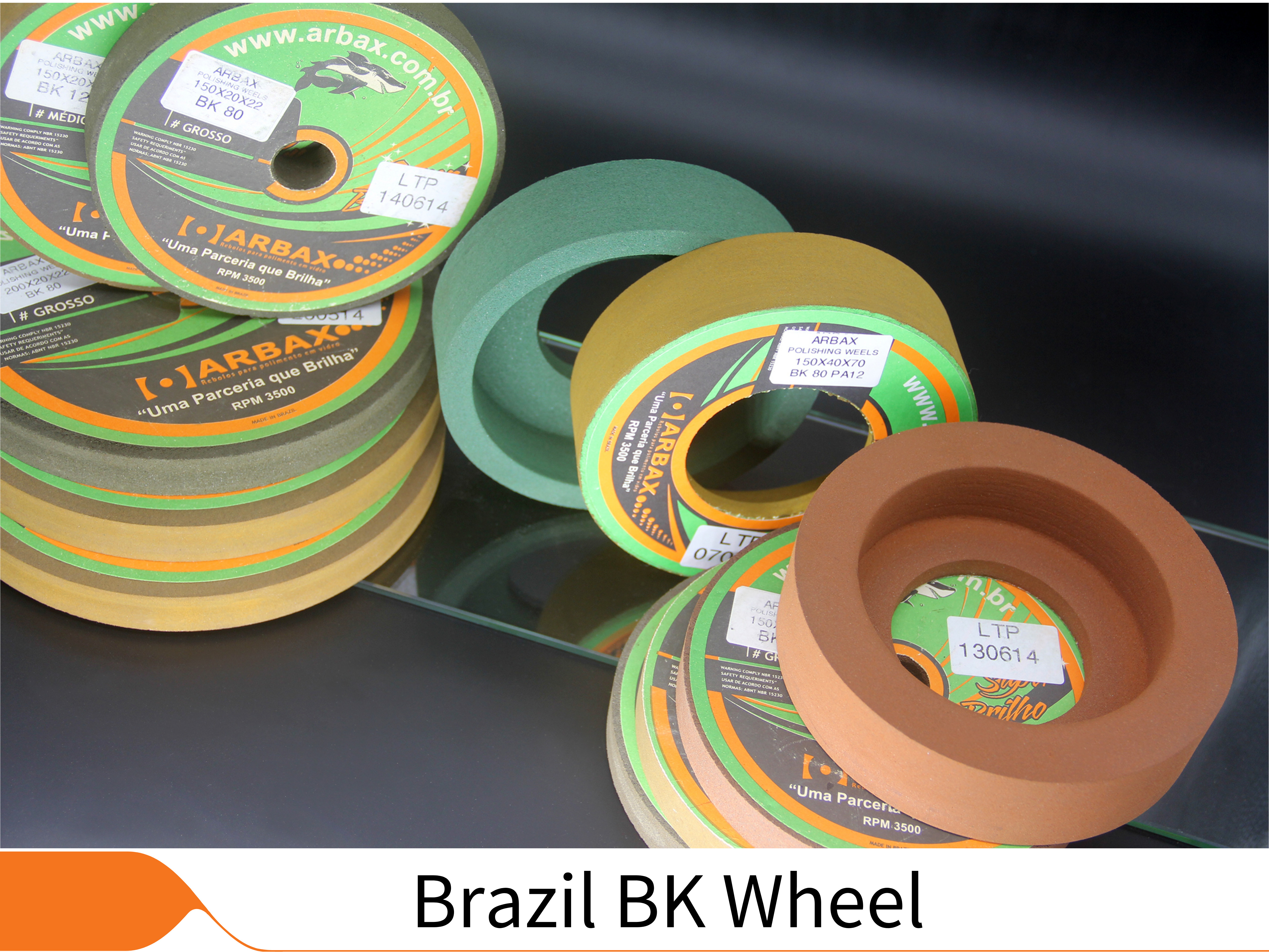 PBLOG High Quality Material Glass Marble Rock Plate Grinding Chamfering Red Resin Diamond Wheel