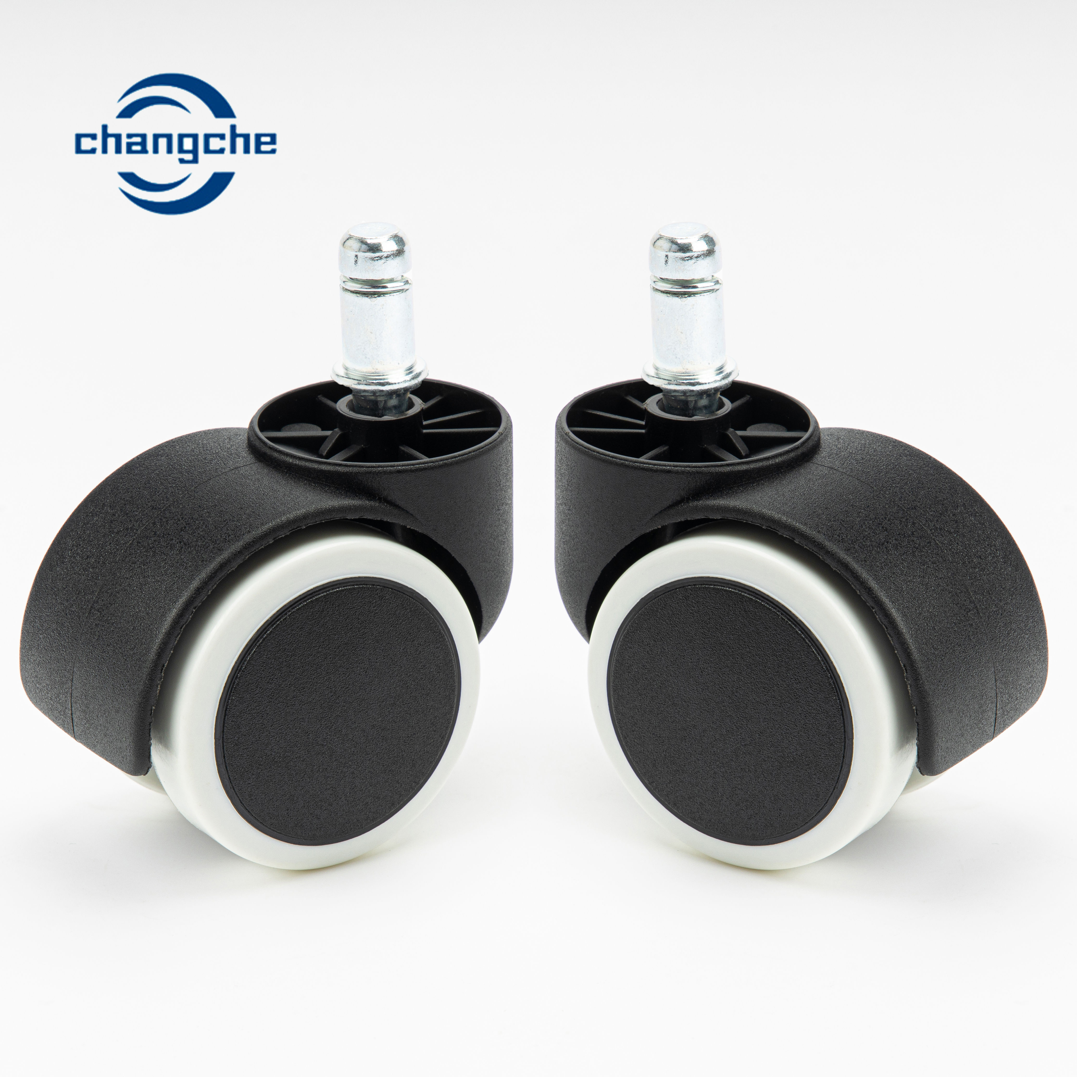 M11 2Inch Office Chair Rubber Castors Floor Casters Nylon Material