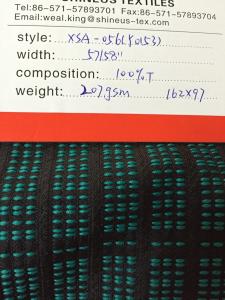China polyester jacquard fabric for ladieswear wholesale