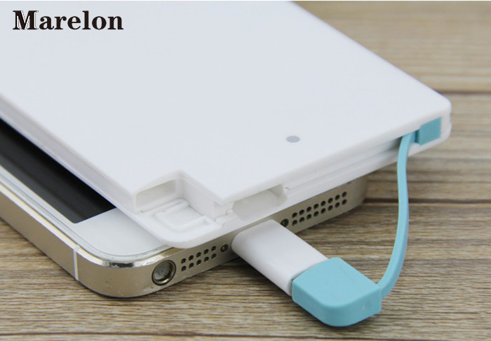Low Resistance Credit Card Power Bank Portable Mobile Charger Energy Saving