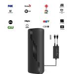 Film Size 300*330mm Indoor 50 Miles Amplified HD TV Antenna with Coax Cable