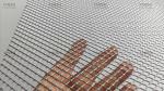 Small Hole Galvanized Expanded Metal Mesh Diamond Shape
