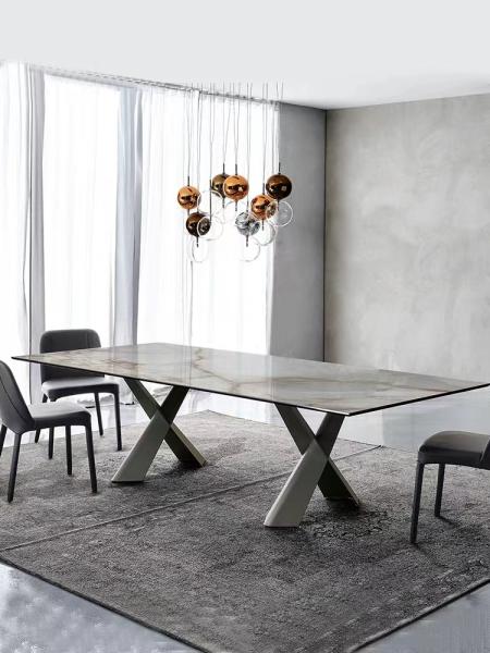 Homelegance Marie Louise Expandable Trestle Dining Table Unique Dining Room
