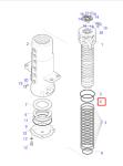 S8001001 O Ring KOMATSU Parts DX140W DX180 DX190W DX225 DX255 DX300 DX300LL
