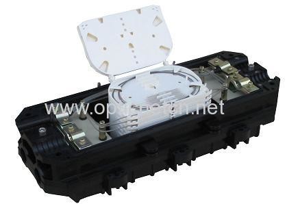 Waterproof Fiber Optic Cable Joint Closure , Outdoor Fiber Enclosure 96/192/144