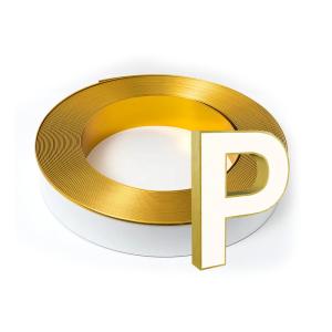 China Trim Cap Signage Channelume Material ODM Aluminium Trim Cap Letters wholesale