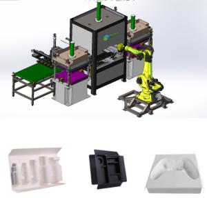 China Bagasse Pulp Seedling Tray Machine Molded Pulp Packaging Machine wholesale