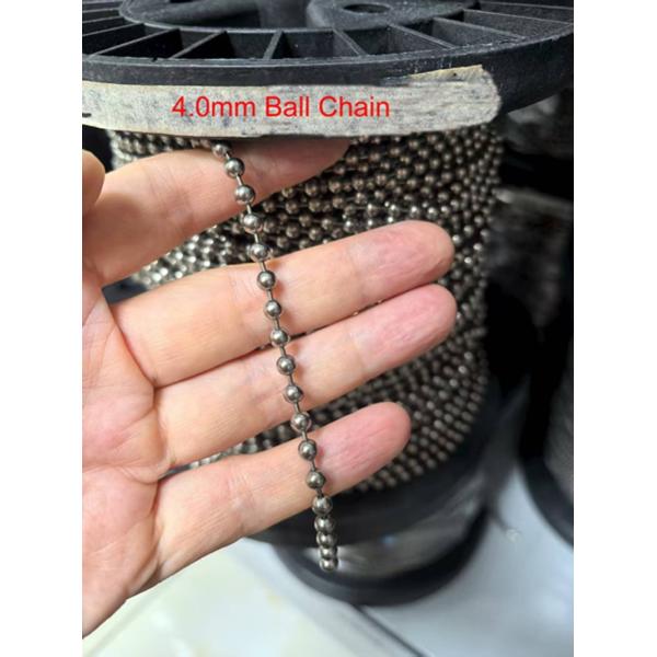 Best Selling 2.0mm and 2.4mm Ball ChainTitanium Accessories Gentlemen Chain in Stock