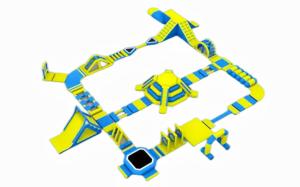 China Harrison Inflatable Aqua Sports Water Park , Inflatable Water Playground wholesale