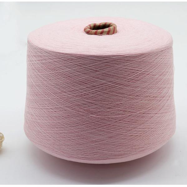 Recycled Washable Cotton Blend Yarn , Breathable Cotton Acrylic Mix Yarn