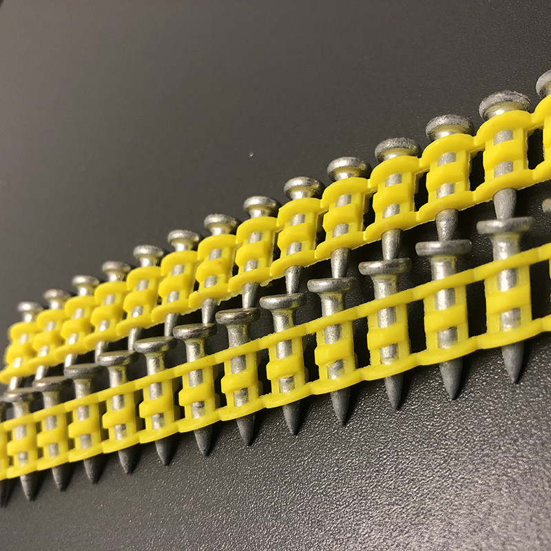 DN Head Collated Concrete Nails Galvanized Steel C5 Type 3.0x19mm