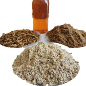 China High Fiber Black Soldier Fly Powder Made from Larvae Fine Texture wholesale